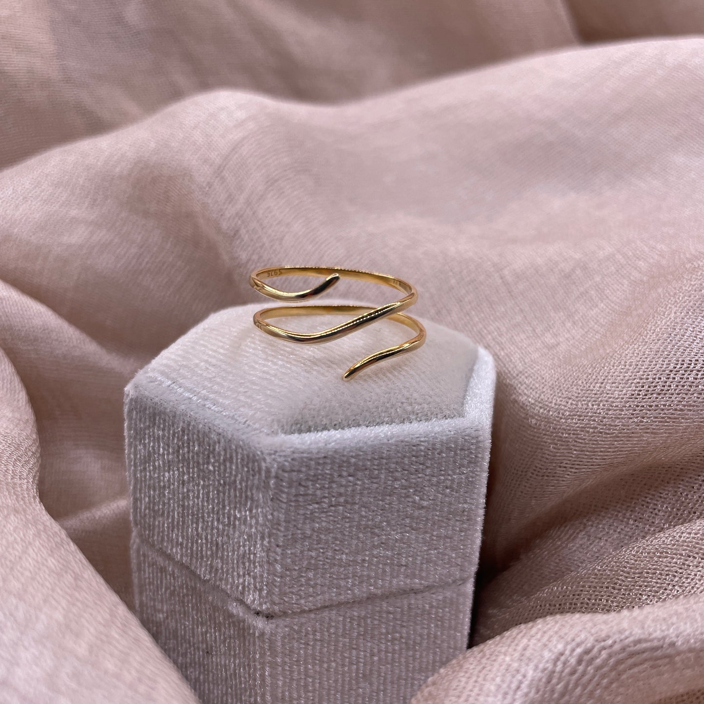 Multi-Layered Simple Open 925 Sterling Silver Ring