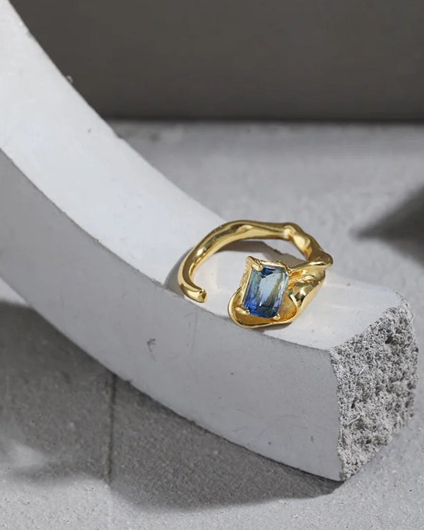 One Way Wave 925 Sterling Silver Ring