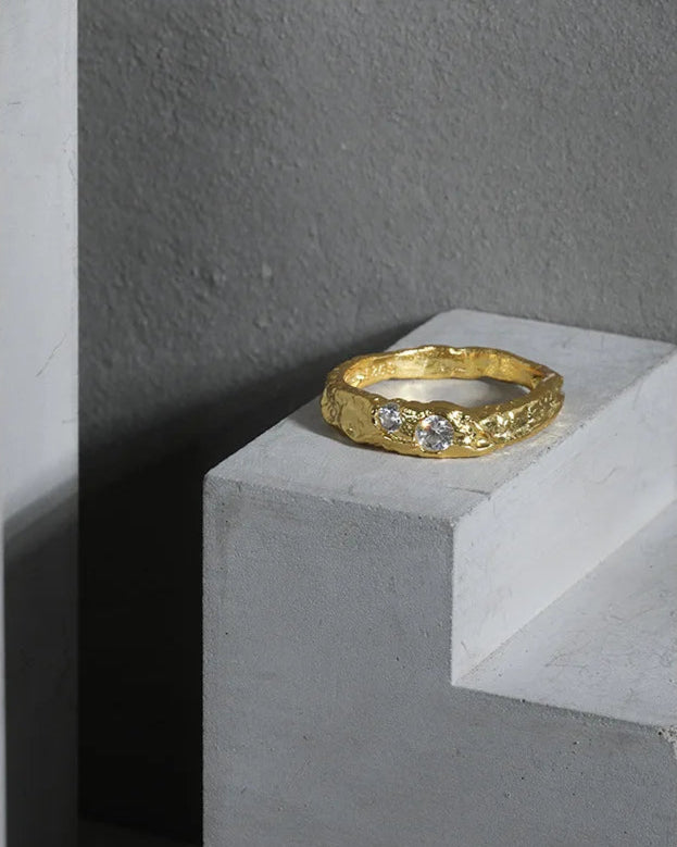 Rustic Textured Ring