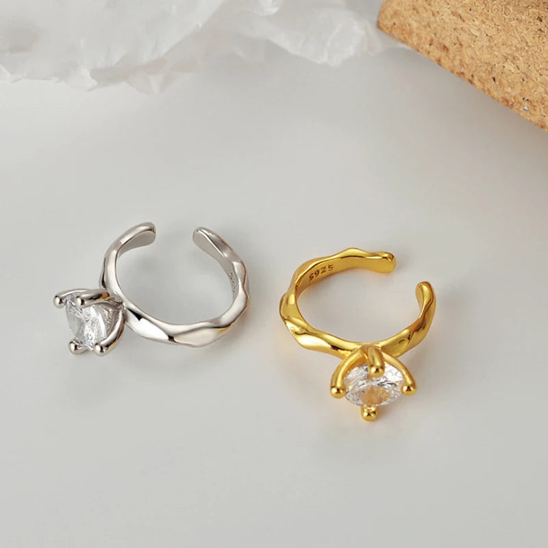 Vintage Style 925 Sterling Silver Ear Cuff