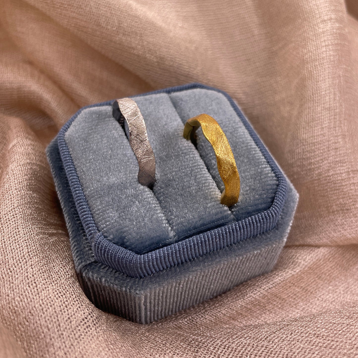 Matte Tide 925 Sterling Silver Ring