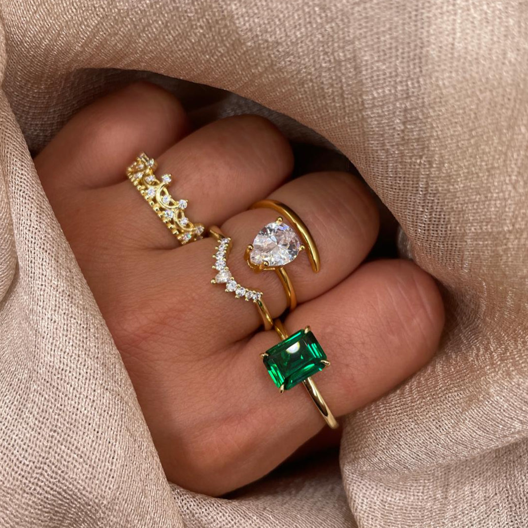 Royal Crown 925 Sterling Silver Ring