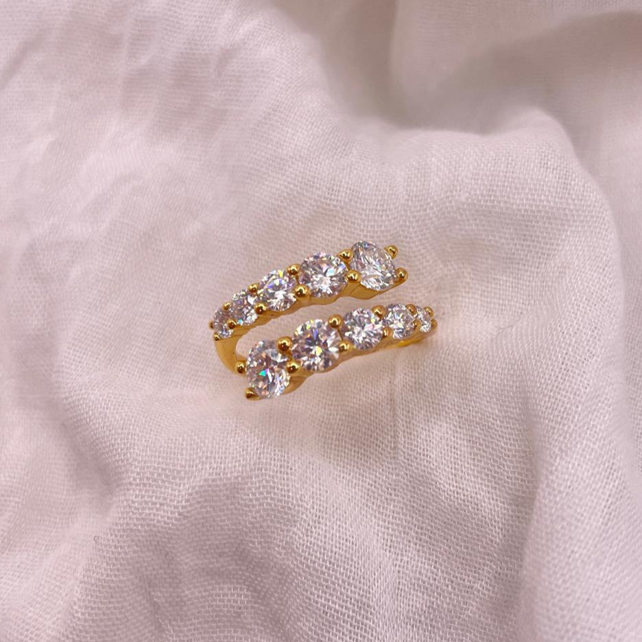 D Color VVS1 Moissanite Ring | Diamond Alternative | Unique ring | Daily Jewelry