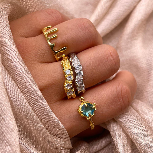 Driftwave Adjustable 925 Sterling Silver Ring