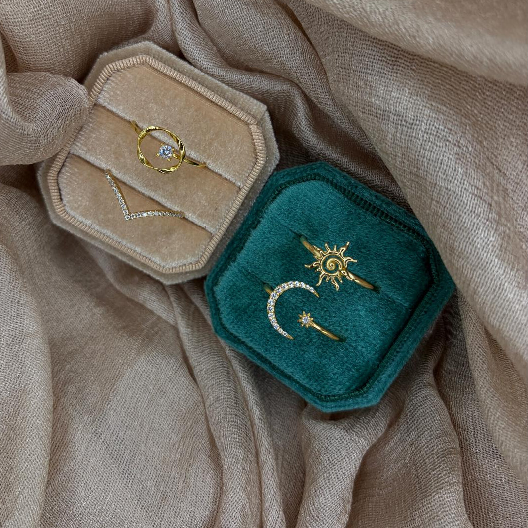 Minimalist Orbit 925 Sterling Silver Ring