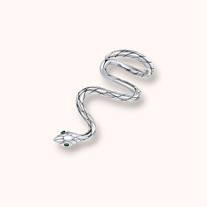 Magical Snake 925 Sterling Silver Ear Cuff