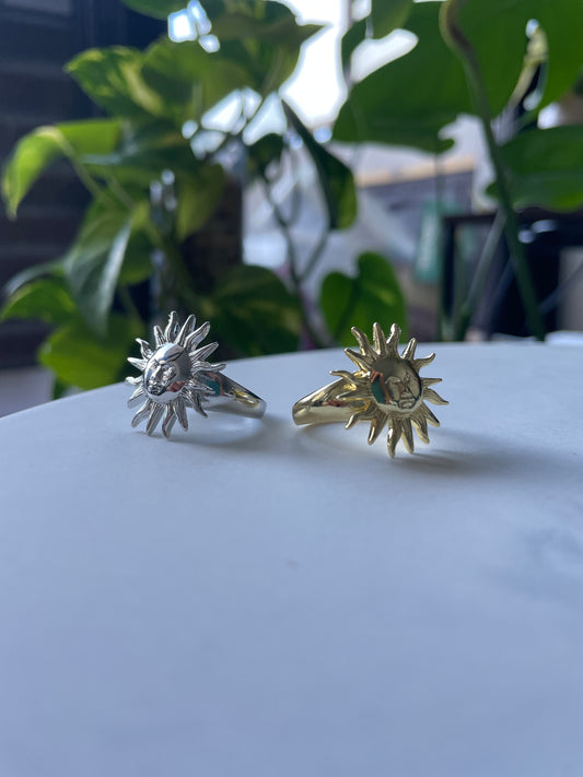 Astrology Inspired Sun Ring