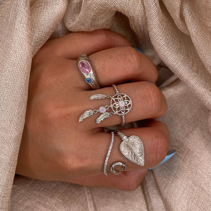 Soft Curve 925 Sterling Silver Ring