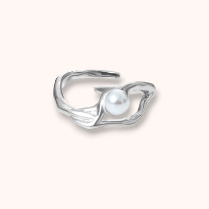 Pearl Ocean Flow 925 sterling silver Ring