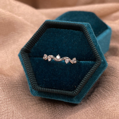 Tide Spark 925 Sterling Silver Ring