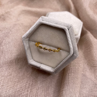 Leaf Band 925 Sterling Silver Ring