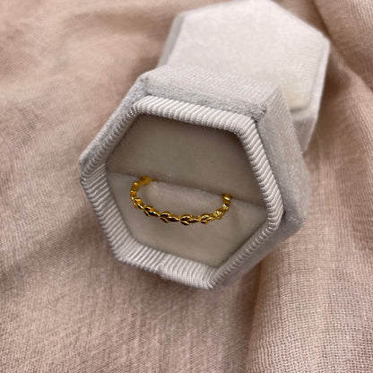 Leaf Band 925 Sterling Silver Ring