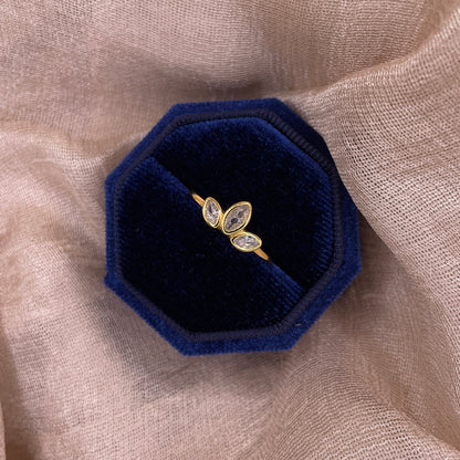 Marquise Crown 925 Sterling Silver Ring
