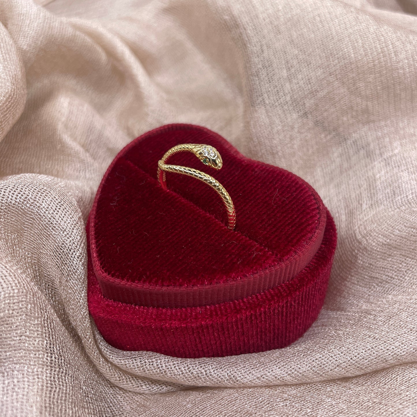 Snake Wrap 925 Sterling Silver Ring
