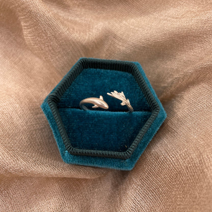 Minimal Dolphin 925 Sterling Silver Ring