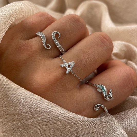 Octopus 925 Sterling Silver Ring