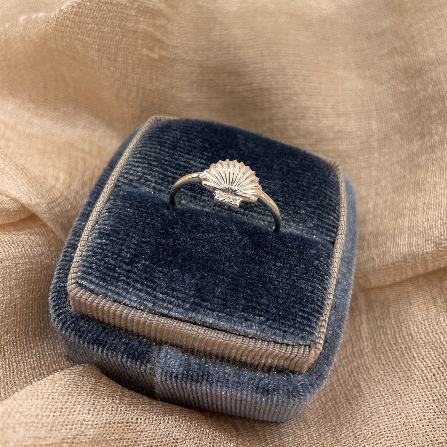 Sirena Shell 925 Sterling Silver Ring
