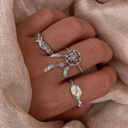 Magic Tide 925 Sterling Silver Ring