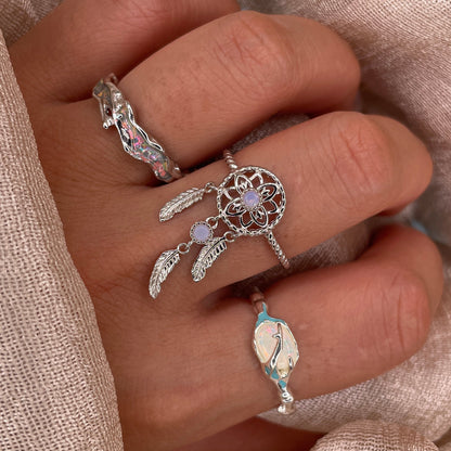 Magic Tide 925 Sterling Silver Ring