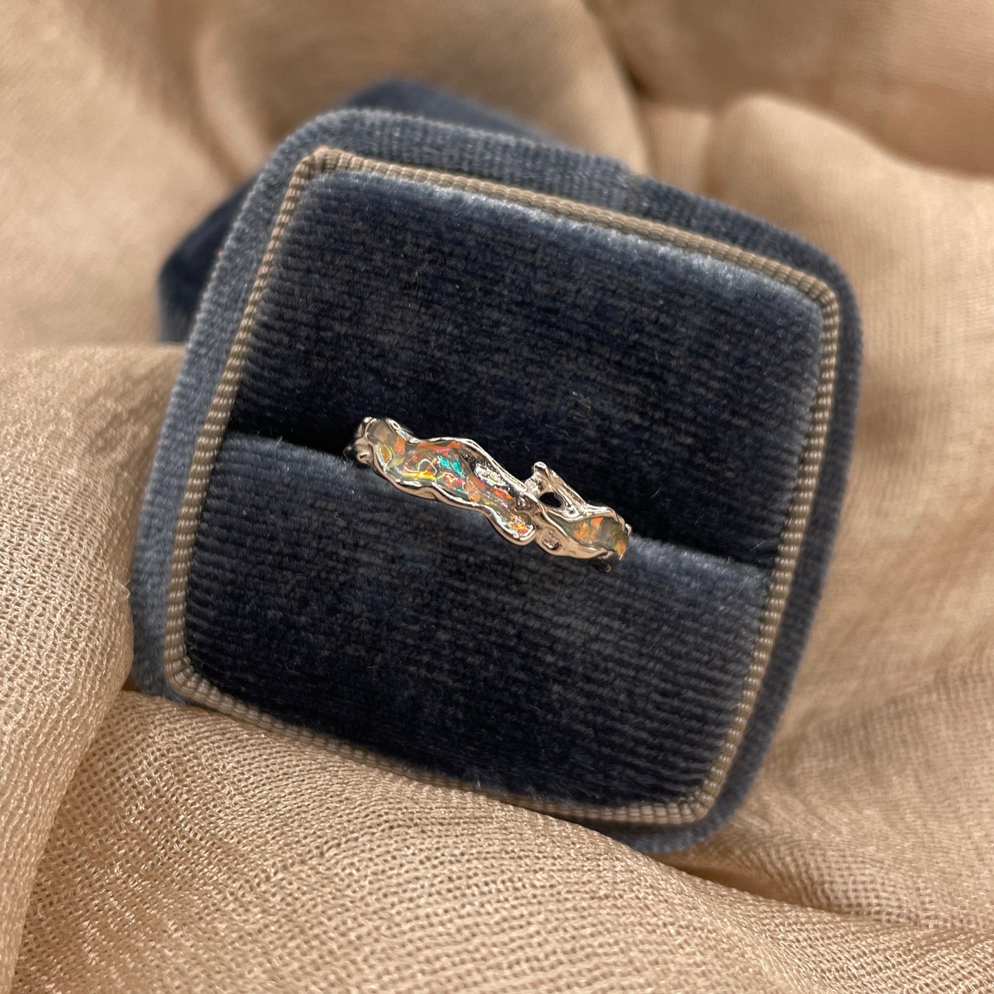 Magic Tide 925 Sterling Silver Ring