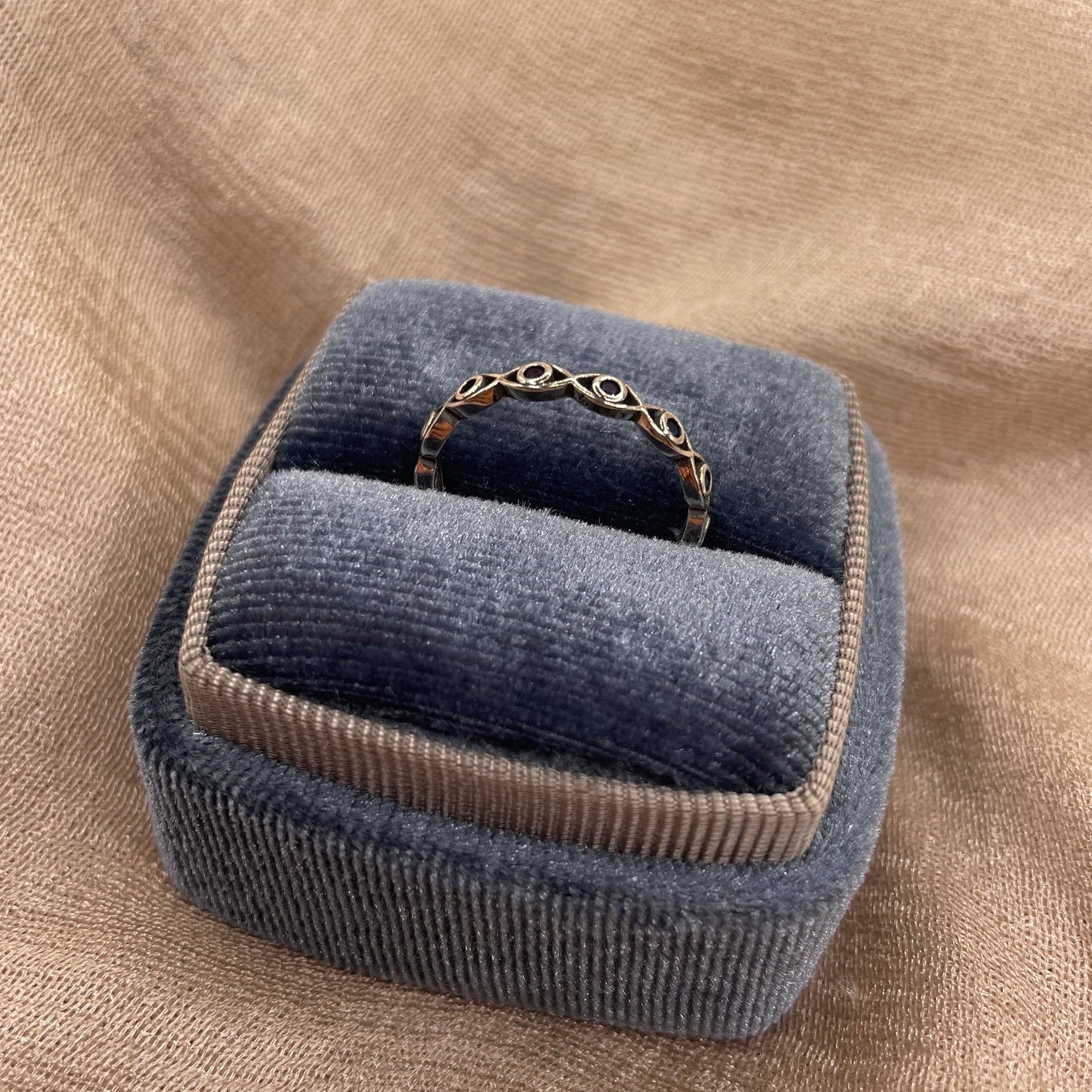 Lucky Eye Band 925 Sterling Silver Ring