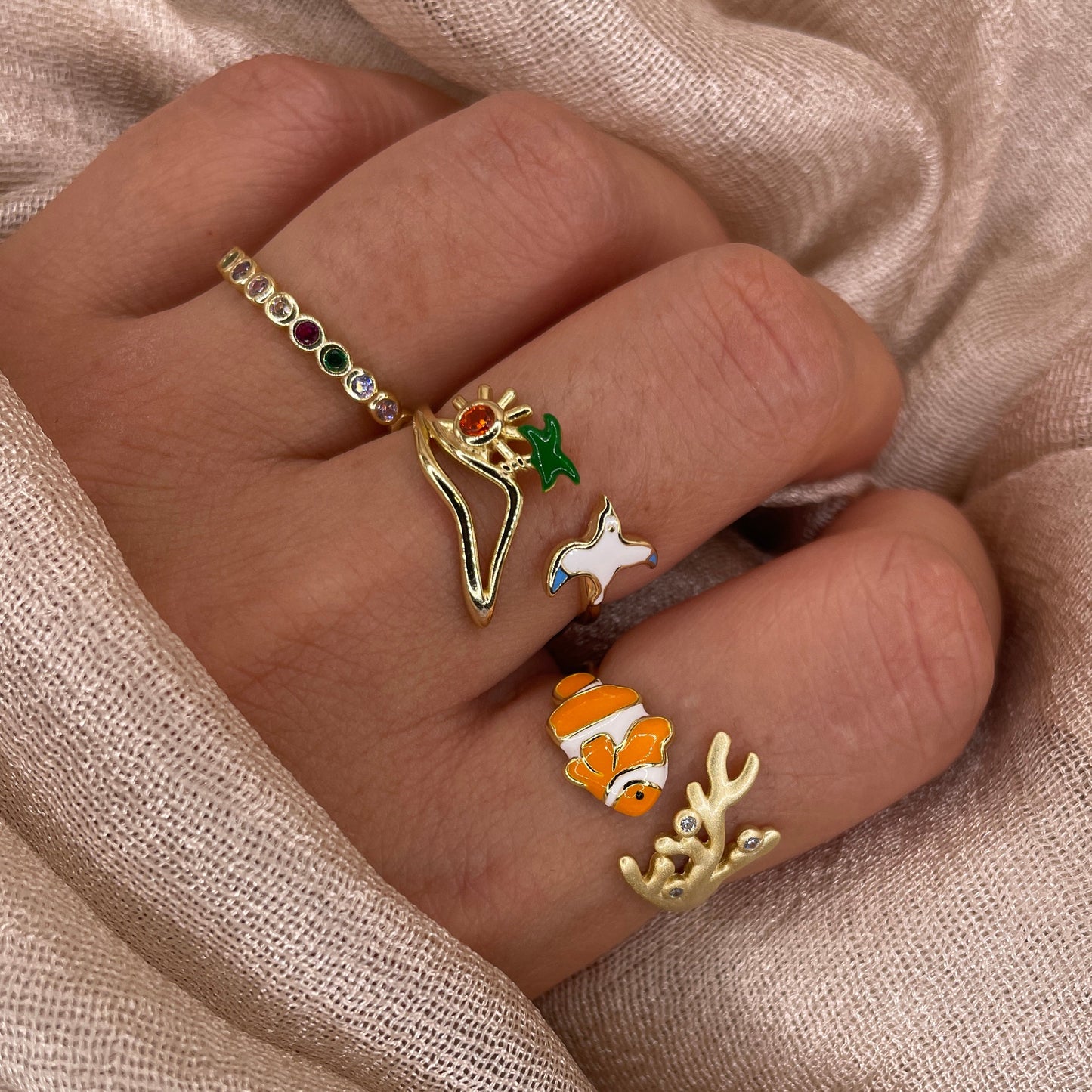 Nemo 925 Sterling Silver Ring