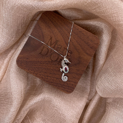 Seahorse 925 Sterling Silver Necklace