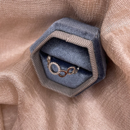 Sparkle Bubble 925 Sterling Silver Ring