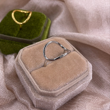 Ocean Loop 925 Sterling Silver Ring