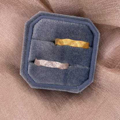 Matte Tide 925 Sterling Silver Ring