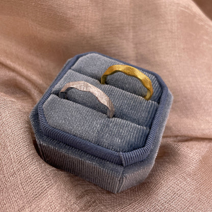 Matte Tide 925 Sterling Silver Ring