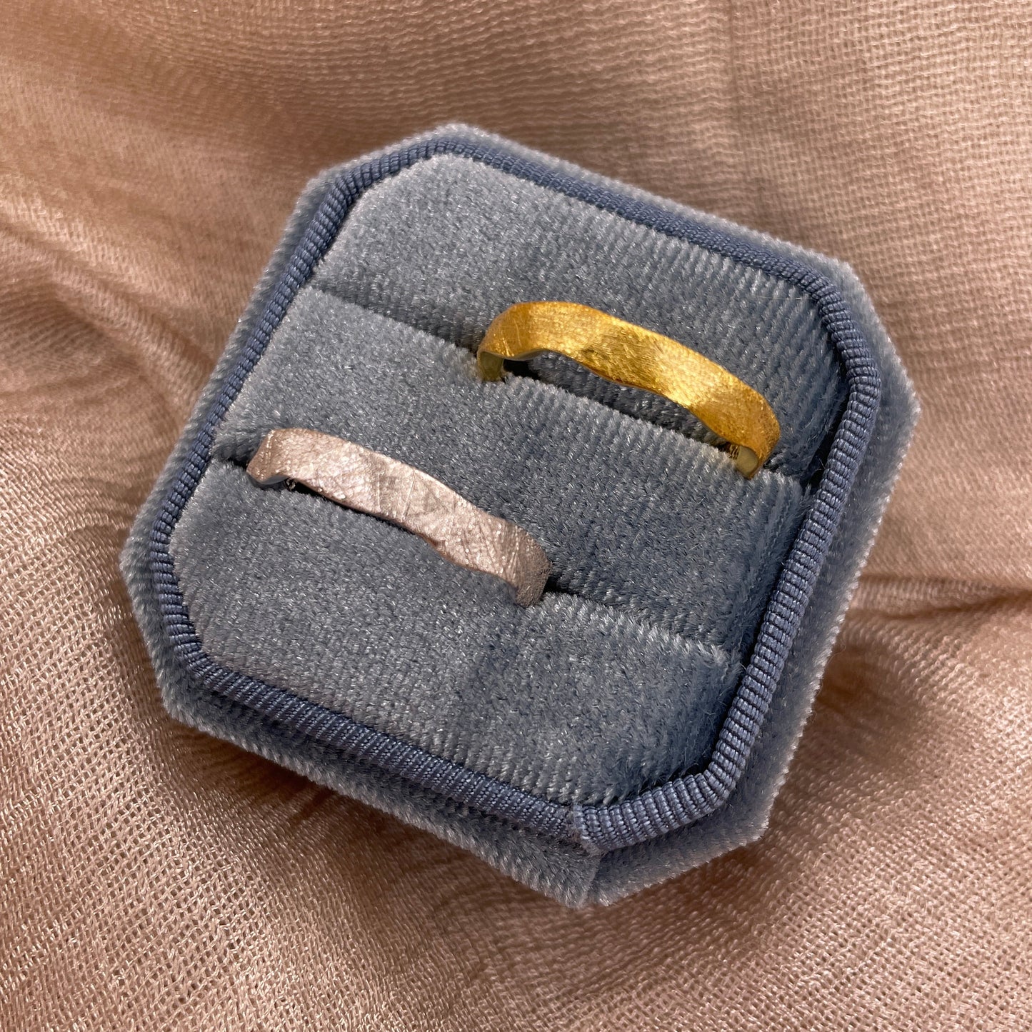 Matte Tide 925 Sterling Silver Ring