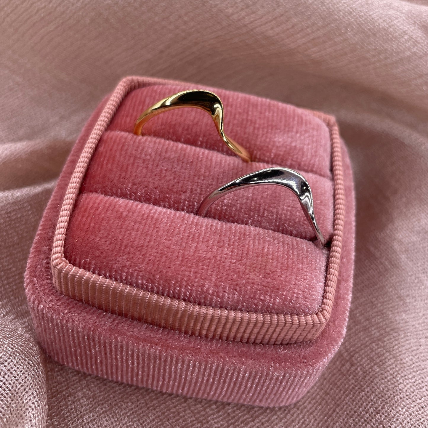 Gentle Wave 925 Sterling Silver Ring