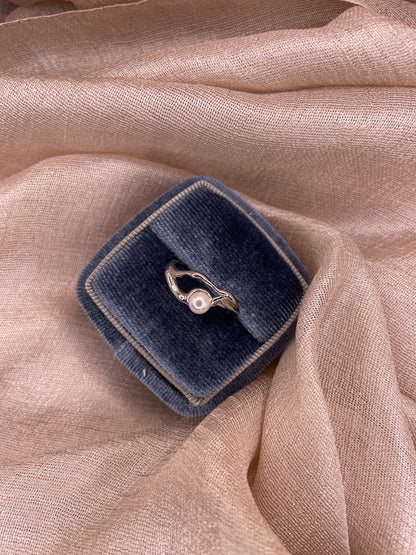 Pearl Ocean Flow 925 sterling silver Ring