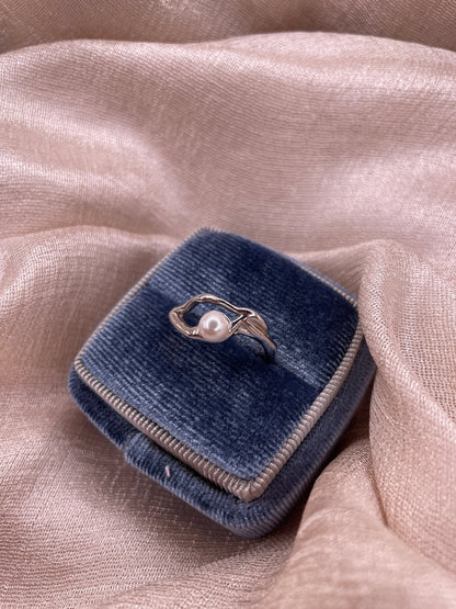 Pearl Ocean Flow 925 sterling silver Ring