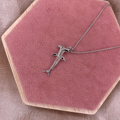 Hammerhead Shark 925 Sterling Silver Necklace (Limited Edition)