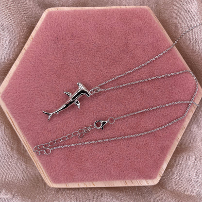 Hammerhead Shark 925 Sterling Silver Necklace (Limited Edition)