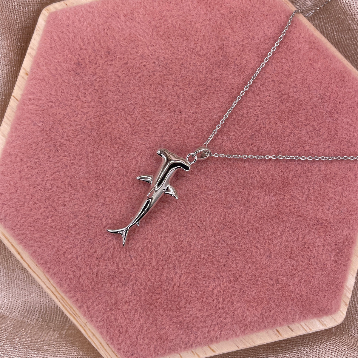 Hammerhead Shark 925 Sterling Silver Necklace (Limited Edition)