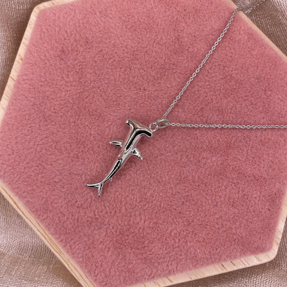 Hammerhead Shark 925 Sterling Silver Necklace (Limited Edition)