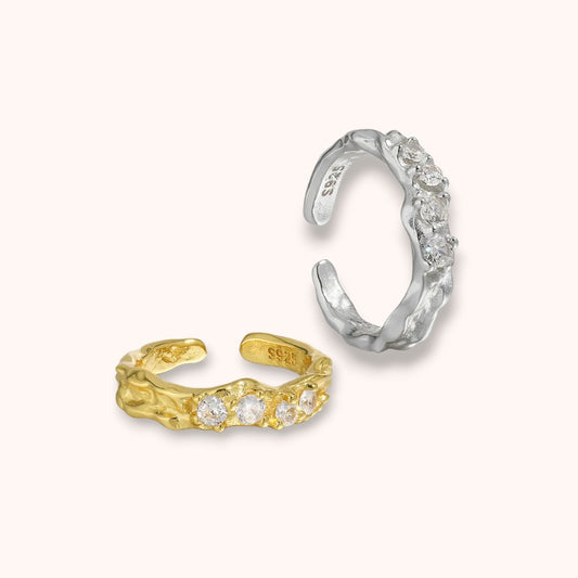 Driftwave Adjustable 925 Sterling Silver Ring