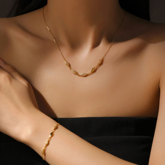 Diamond Pavé Chain 925 Sterling Silver Bracelet