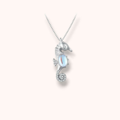 Seahorse 925 Sterling Silver Necklace