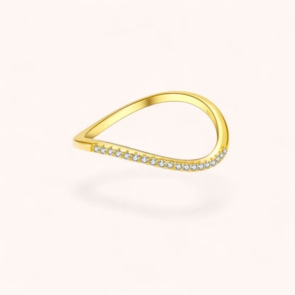 Soft Curve 925 Sterling Silver Ring