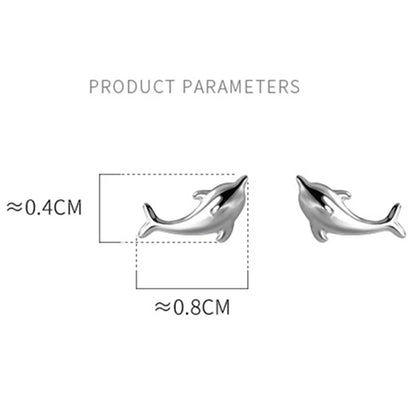 Dolphin Studs 925 Sterling Silver