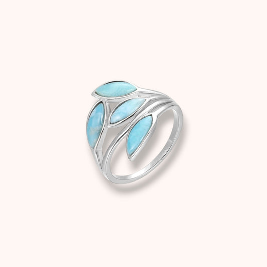Larimar Tide 925 Sterling Silver Ring