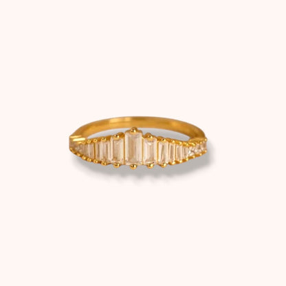 Baguette Glow 925 Sterling Silver Ring