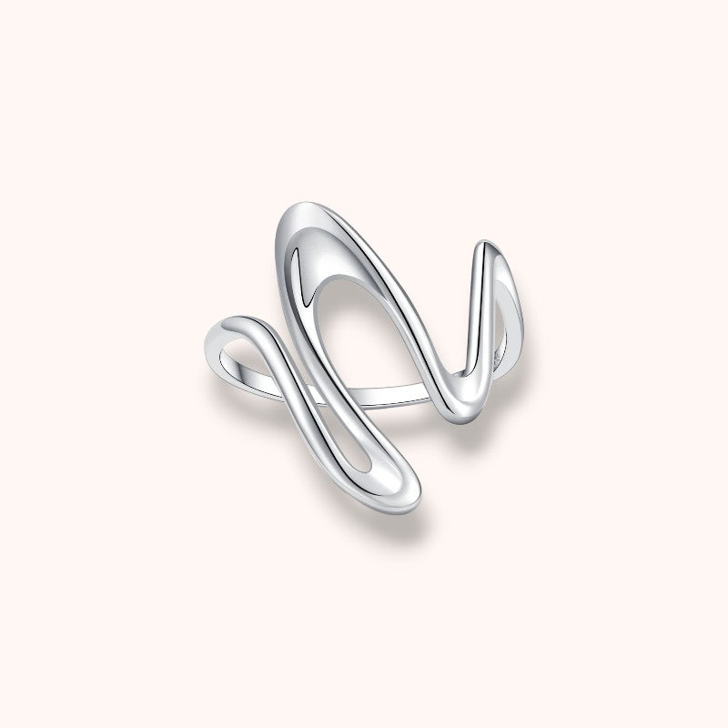 Ocean Drift 925 Sterling Silver Ring