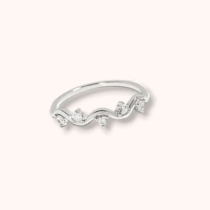 Tide Spark 925 Sterling Silver Ring