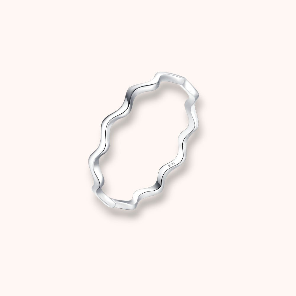 Silver Flow 925 Sterling Silver Ring