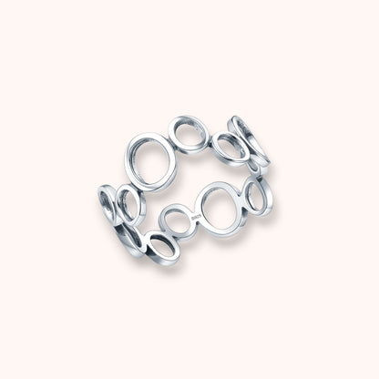 Bubble Flow 925 Sterling Silver Ring